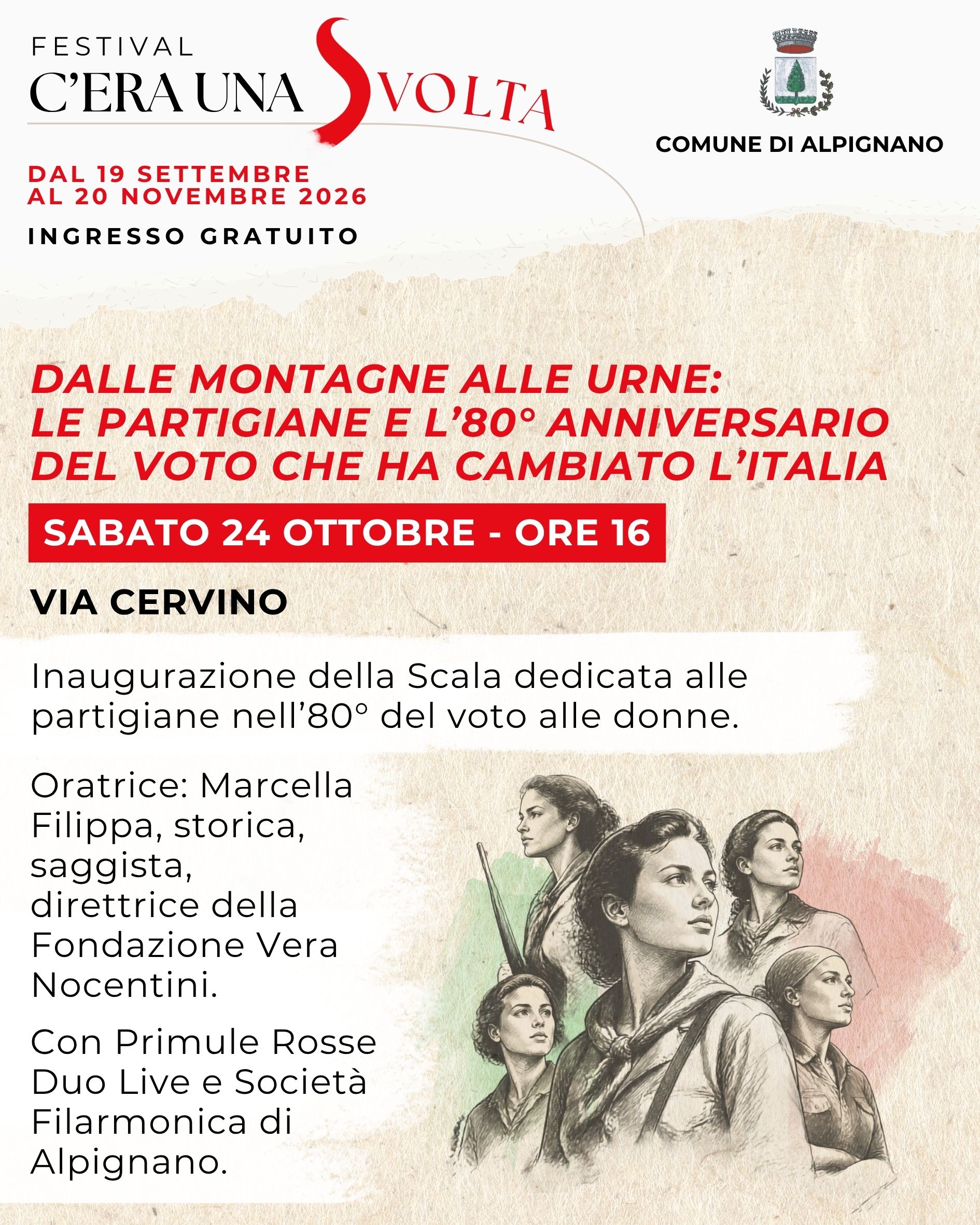 La Scala delle Partigiane